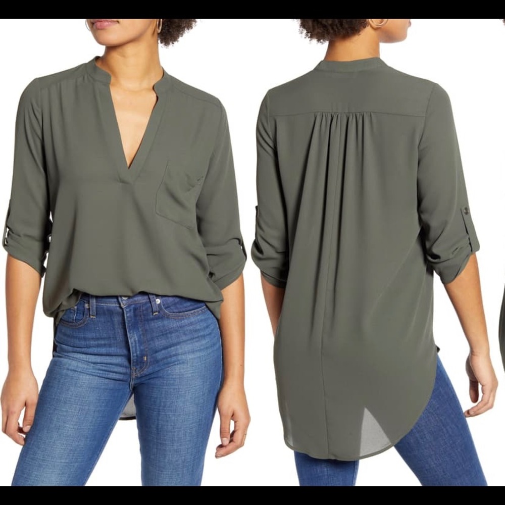 Lush Perfect Henley Tunic